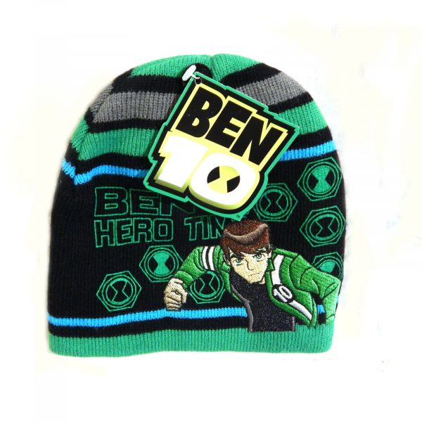 BEN1O Cartoon Network Its Hero Time Embroidered Acrylic Beanie Boys 3-6 years - Image 4