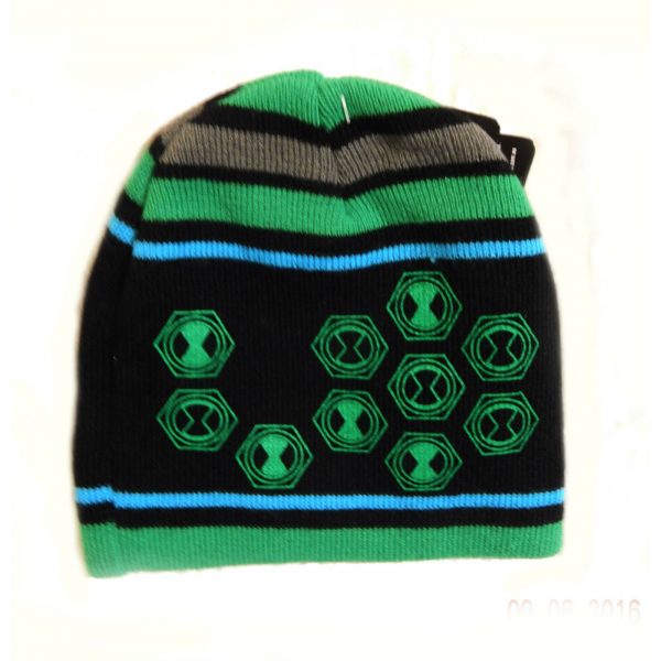 BEN1O Cartoon Network Its Hero Time Embroidered Acrylic Beanie Boys 3-6 years - Image 5