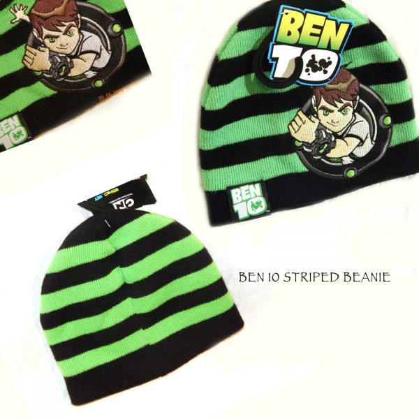 BEN1O Cartoon Network Its Hero Time Embroidered Acrylic Beanie Boys 3-6 years - Image 6