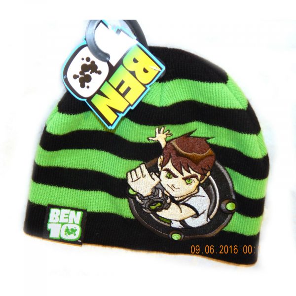 BEN1O Cartoon Network Its Hero Time Embroidered Acrylic Beanie Boys 3-6 years - Image 9