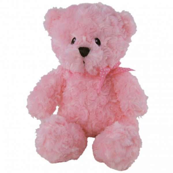 Cassidy Pink Blue Bear Baby First Christmas Plush Cuddle Toy Animal Toddler Gift - Image 3