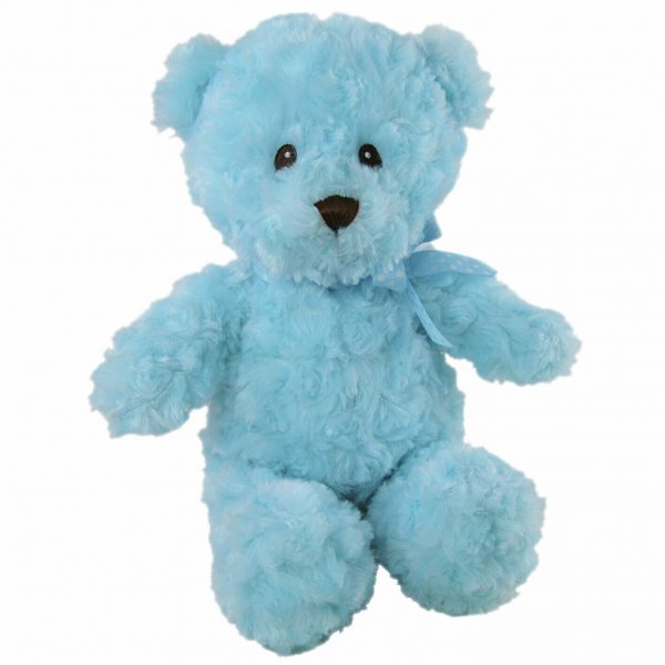 Cassidy Pink Blue Bear Baby First Christmas Plush Cuddle Toy Animal Toddler Gift - Image 4