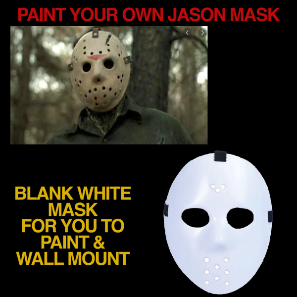 Friday 13th Jason Voorhees Mask White Costume Halloween Hockey Prop AU SELLER