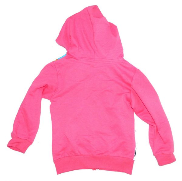 Frozen Girls Hoodie Cardigan Pink Elsa Anna Top Kid Winter Jacket Cotton 1-8y - Image 5