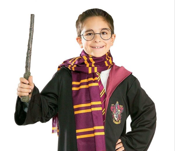 HARRY POTTER SCARF HOGWARTS GRYFINDOR HERMIONE LICENSED WIZARD COSTUME ACCESSORY - Image 5