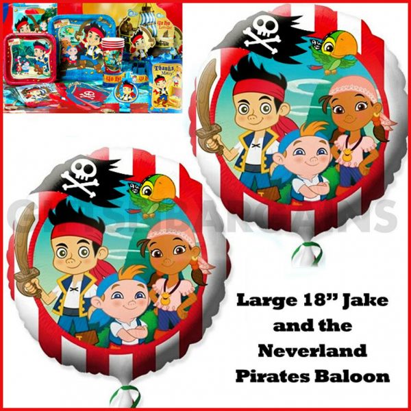 Jake and the Neverland Pirates 17″ (43 cm) Amscan Foil Balloon Birthday Party