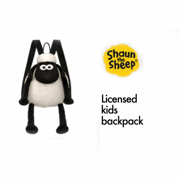 Licensed Shaun the Sheep Soft Plush Backpack Adult Child Bag Birthday Gift 30cm - Image 11