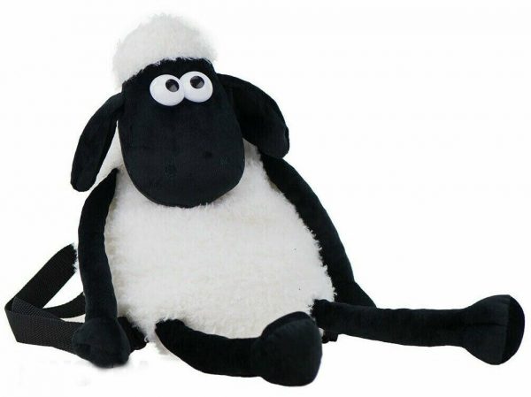 Licensed Shaun the Sheep Soft Plush Backpack Adult Child Bag Birthday Gift 30cm - Image 3