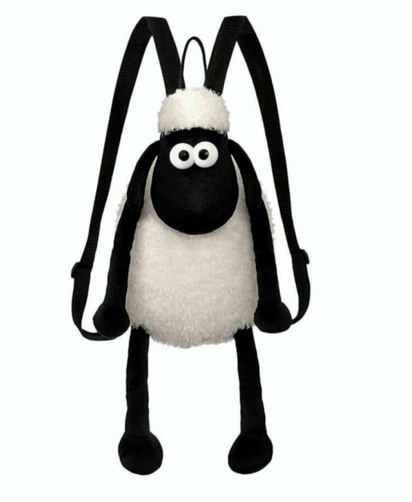 Licensed Shaun the Sheep Soft Plush Backpack Adult Child Bag Birthday Gift 30cm - Image 4