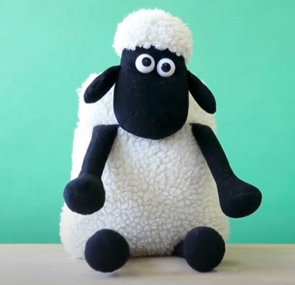 Licensed Shaun the Sheep Soft Plush Backpack Adult Child Bag Birthday Gift 30cm - Image 5