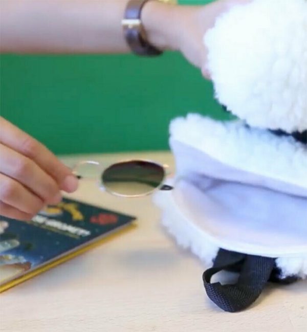 Licensed Shaun the Sheep Soft Plush Backpack Adult Child Bag Birthday Gift 30cm - Image 9