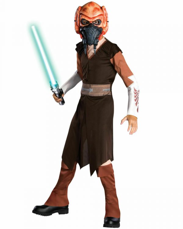 Plo Koon Star Wars CLONE WARS Boys Child Halloween Book Week Fancy Dress Costume - Image 3