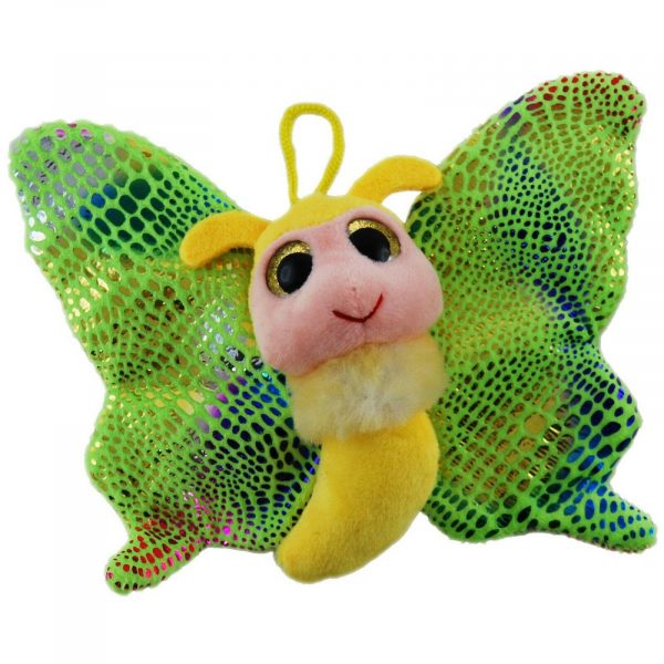 Plush Butterfly Bubbles Stuffed Toy Baby Child Toddlers Pink Yellow Xmas Gift - Image 3