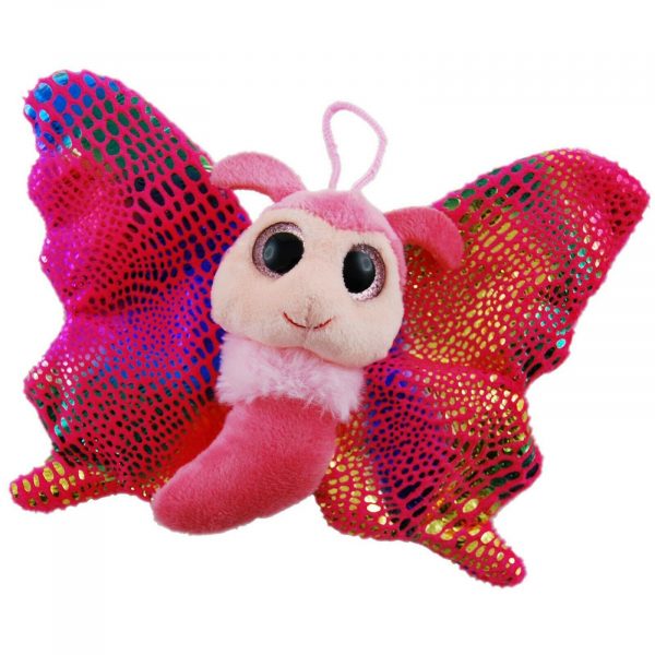 Plush Butterfly Bubbles Stuffed Toy Baby Child Toddlers Pink Yellow Xmas Gift - Image 4