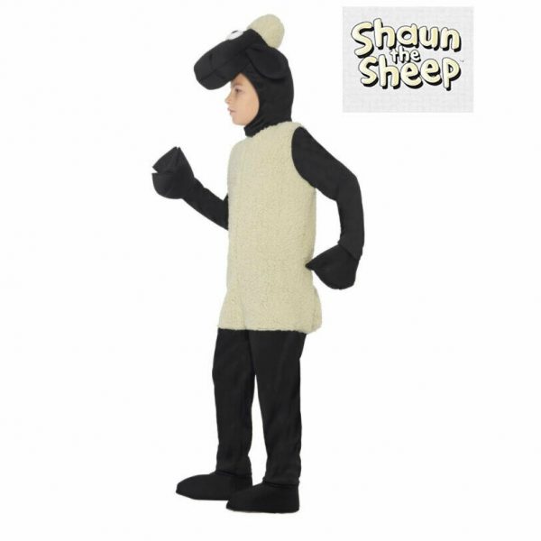 Shaun The Sheep Costume Licensed Wallace Grommit Child Book Week Kid Fancy Dress - Image 3