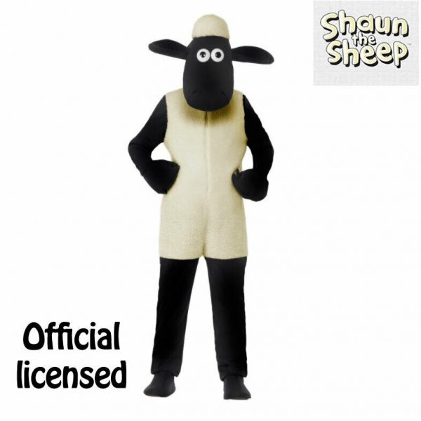 Shaun The Sheep Costume Licensed Wallace Grommit Child Book Week Kid Fancy Dress - Image 4