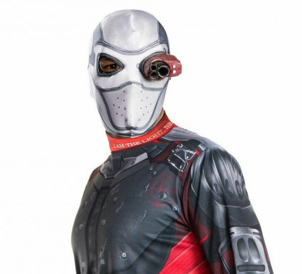 Suicide Squad Deadshot Adult Teen Costume Kit Halloween Men Fancy Dress w Mask - Image 3