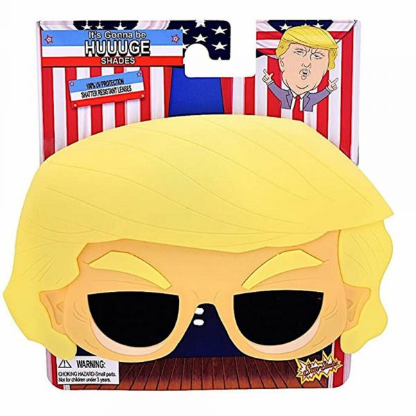 Sunstache Donald Trump Glasses Shades US President Costume Mask 100% UV400 - Image 3