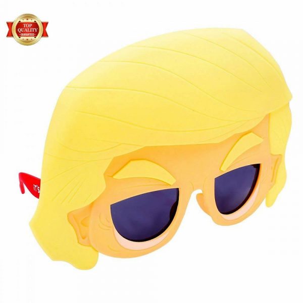 Sunstache Donald Trump Glasses Shades US President Costume Mask 100% UV400 - Image 5