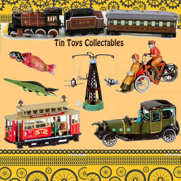 Tin Toys Wind-up Vintage Mechanical Collectible Kid Adult Men Women Novelty Gift - Image 3