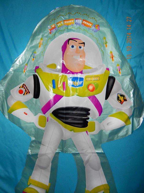 Toy Story Birthday Party Buzz Lightyear Helium Foil Balloon Large 50 x 75 cm - Image 3