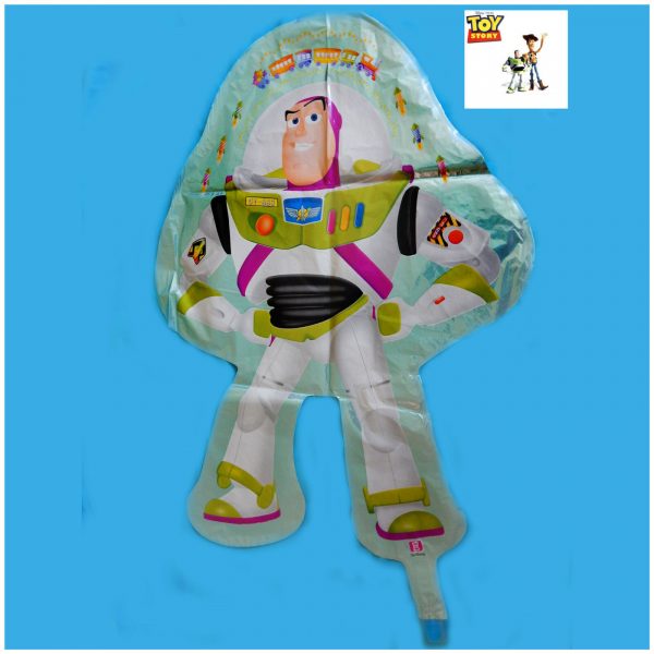 Toy Story Birthday Party Buzz Lightyear Helium Foil Balloon Large 50 x 75 cm - Image 4