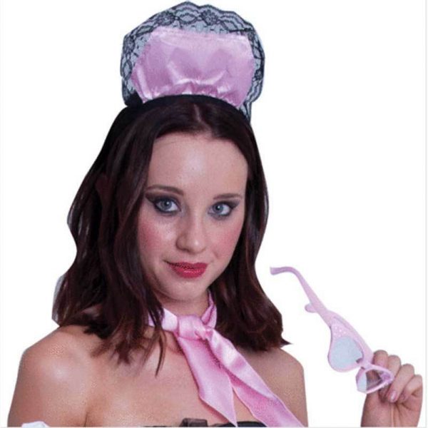 50s Soda Pop Girl Waitress Retro Diner Womens Costume Kit Fancy Dress 1950s Maid - Image 5