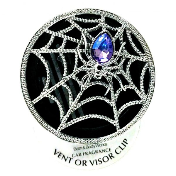 Bath & Body Works Spider & Web Vent & Visor Car Clip Fragrance Holder Sparkly - Image 3