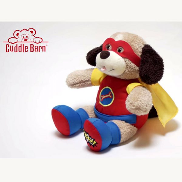 Diggs the Power Pup Superhero Dad Fathers Day Animated Plush Toy Gift Cuddlebarn - Image 4