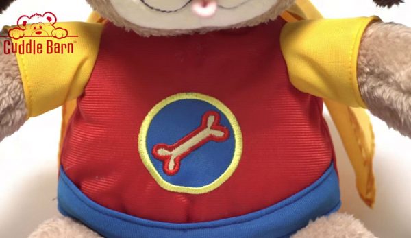 Diggs the Power Pup Superhero Dad Fathers Day Animated Plush Toy Gift Cuddlebarn - Image 6