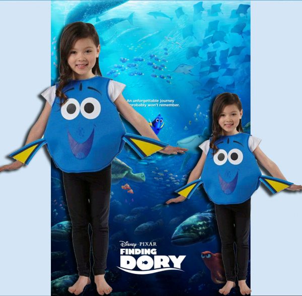 Disney Pixar Finding Dory Blue Dory Fish Costume Children S: Toddler Small Licen