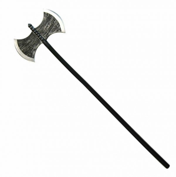 Halloween Executioner Axe Collapsible Costume Spear Weapon Hunter 105cm 4pc - Image 3