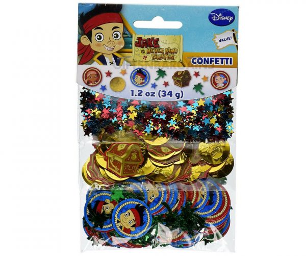 Jake & The Neverland Pirates Birthday Party Decoration Value Confetti Pack 34g