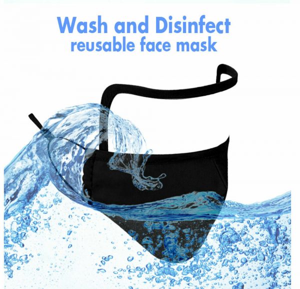 Kid Child Washable Reusable Face Mask Anti Dust Eye Shield Breath Valve Filters - Image 8