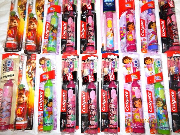 Kids Marvel/Disney/Nick Jr Power Battery Toothbrushes Various Kids Characters - Image 6