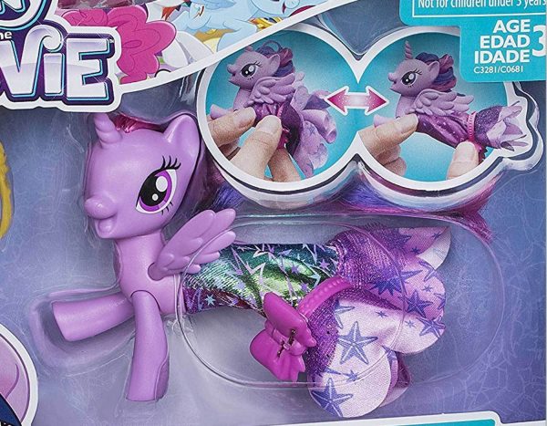 MY LITTLE PONY TWILIGHT SPARKLE MOVIE LAND & SEA PONY FASHION STYLE TOY PLAYSET - Image 3