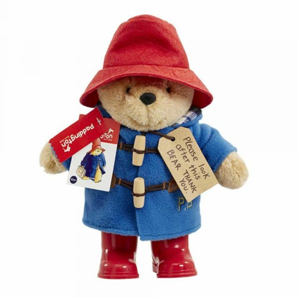 Paddington Bear Licensed Embroidered Jacket Welly Boots Plush Christmas Gift Toy - Image 4