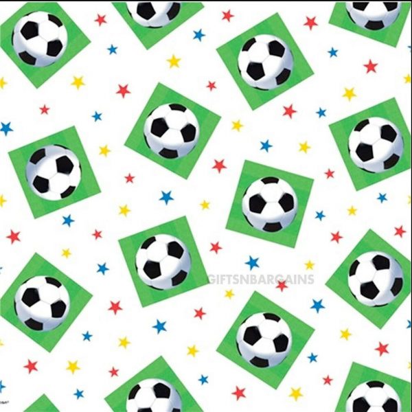 SOCCER SPORT FOOTBALL BIRTHDAY PARTY DECOR PLASTIC TABLE COVER CLOTH BOYS CHAMP - Image 3