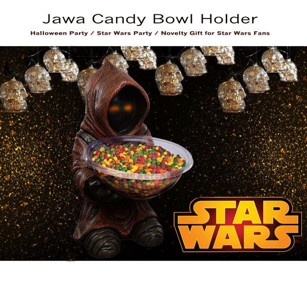 STAR WARS BIRTHDAY PARTY CANDY BOWL HOLDER JAWA HALLOWEEN TABLE PROP DECORATION - Image 6