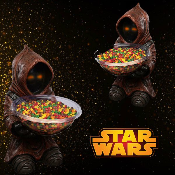 STAR WARS BIRTHDAY PARTY CANDY BOWL HOLDER JAWA HALLOWEEN TABLE PROP DECORATION