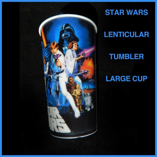 Star Wars 600ml Cup Lenticular Tumbler Empire Jedi Birthday Fathers Day Kid Gift - Image 4