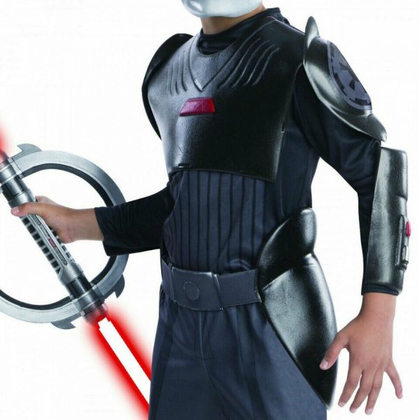 Star Wars Rebels Deluxe The Inquisitor Costume Halloween Boy Child Jedi Hunter - Image 4