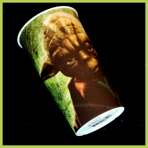 Star Wars Yoda Lenticular Cup Large 600 ml Cup Plastic Movie Jedi Collectable - Image 4