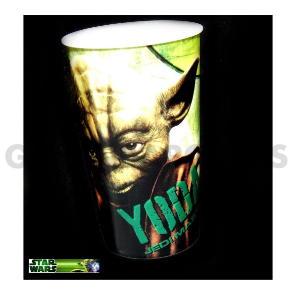 Star Wars Yoda Lenticular Cup Large 600 ml Cup Plastic Movie Jedi Collectable - Image 6