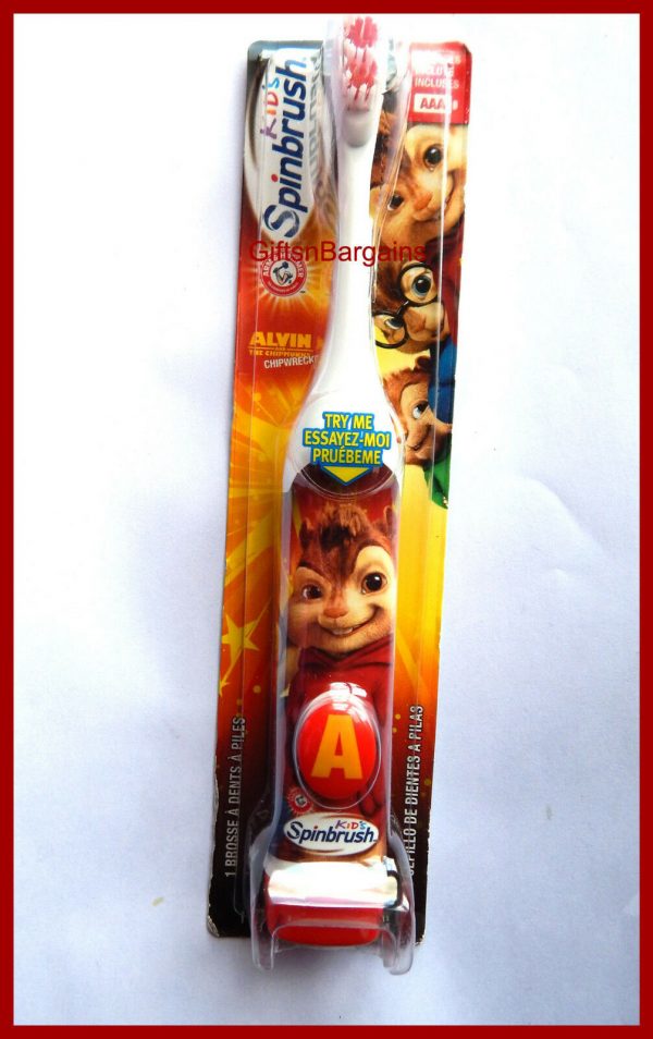 Kids Marvel/Disney/Nick Jr Power Battery Toothbrushes Various Kids Characters - Image 8