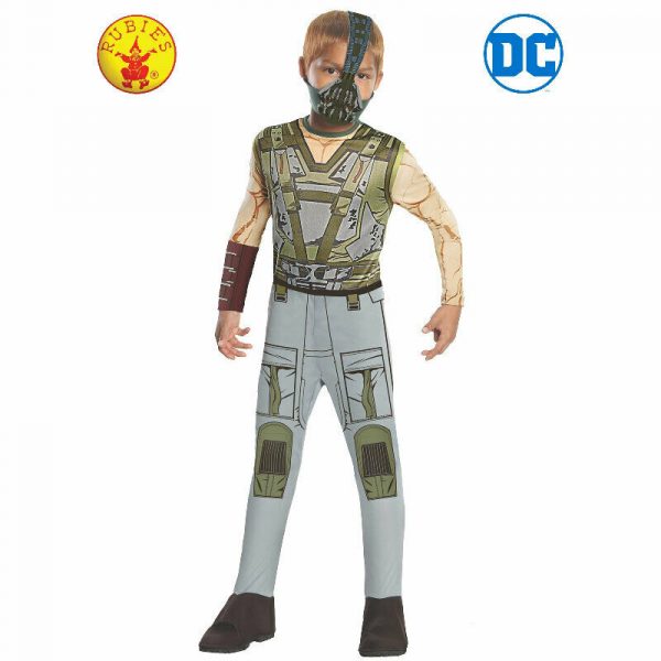 Batman BANE Supervillain Child Costume Halloween Dark Knight Rises Boys DC M/L