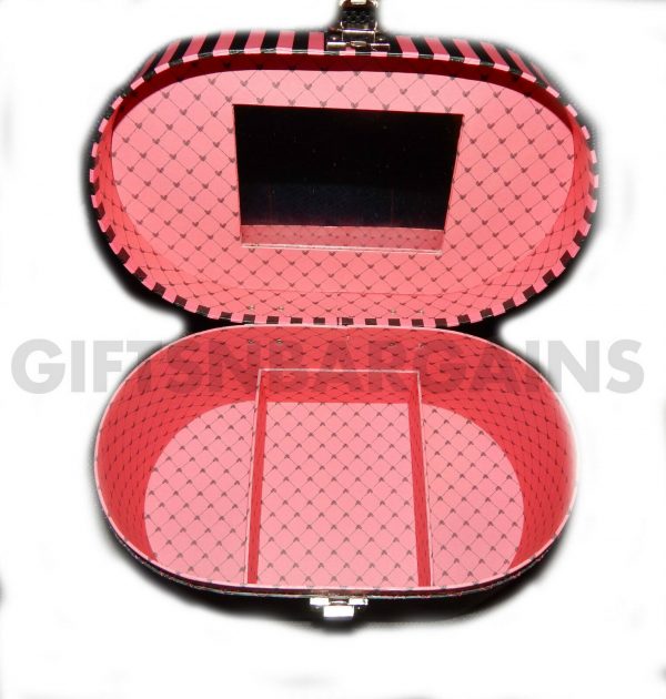 Beauty Vanity Case Cosmetic Jewellery Box Travel Bag Pink Mothers Day Women Gift - Image 4