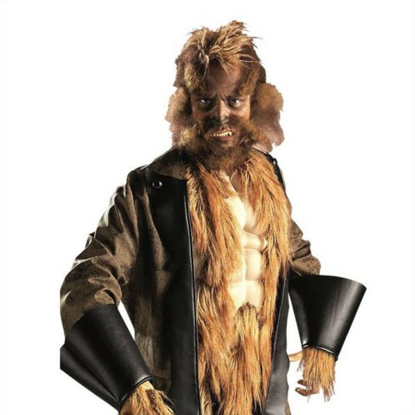 Big Mad Wolf Costume Red Riding Hood Werewolf Animal Book Week Beast Mens Adult - Image 4