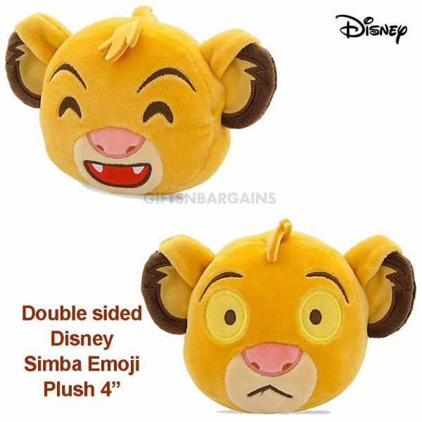 Disney Lion King Simba Plush Emoji 5'' Character Pillow Christmas Boy Baby Gift