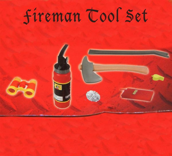 Fireman Role Play Tool Set Boy Toy Xmas Gift Fire Station Rescue Game 7 Pc Kid - Image 11